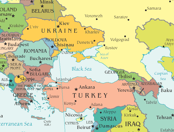 map of iran and neighboring countries. Take a look at the map below